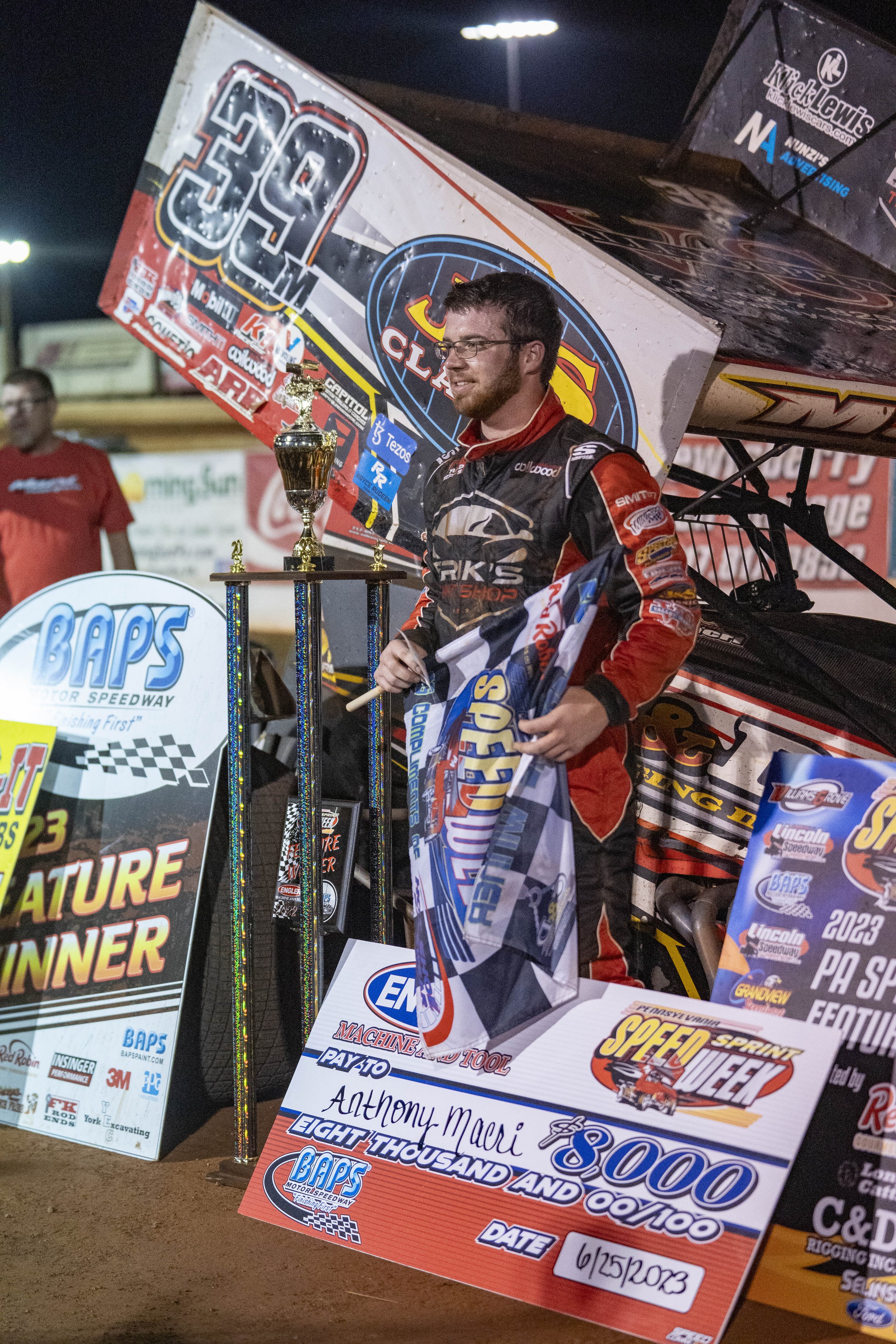 Anthony Macri Leaves Family Team Hours Before Eldora Million, Dewease Fills Seat in Macri 39.