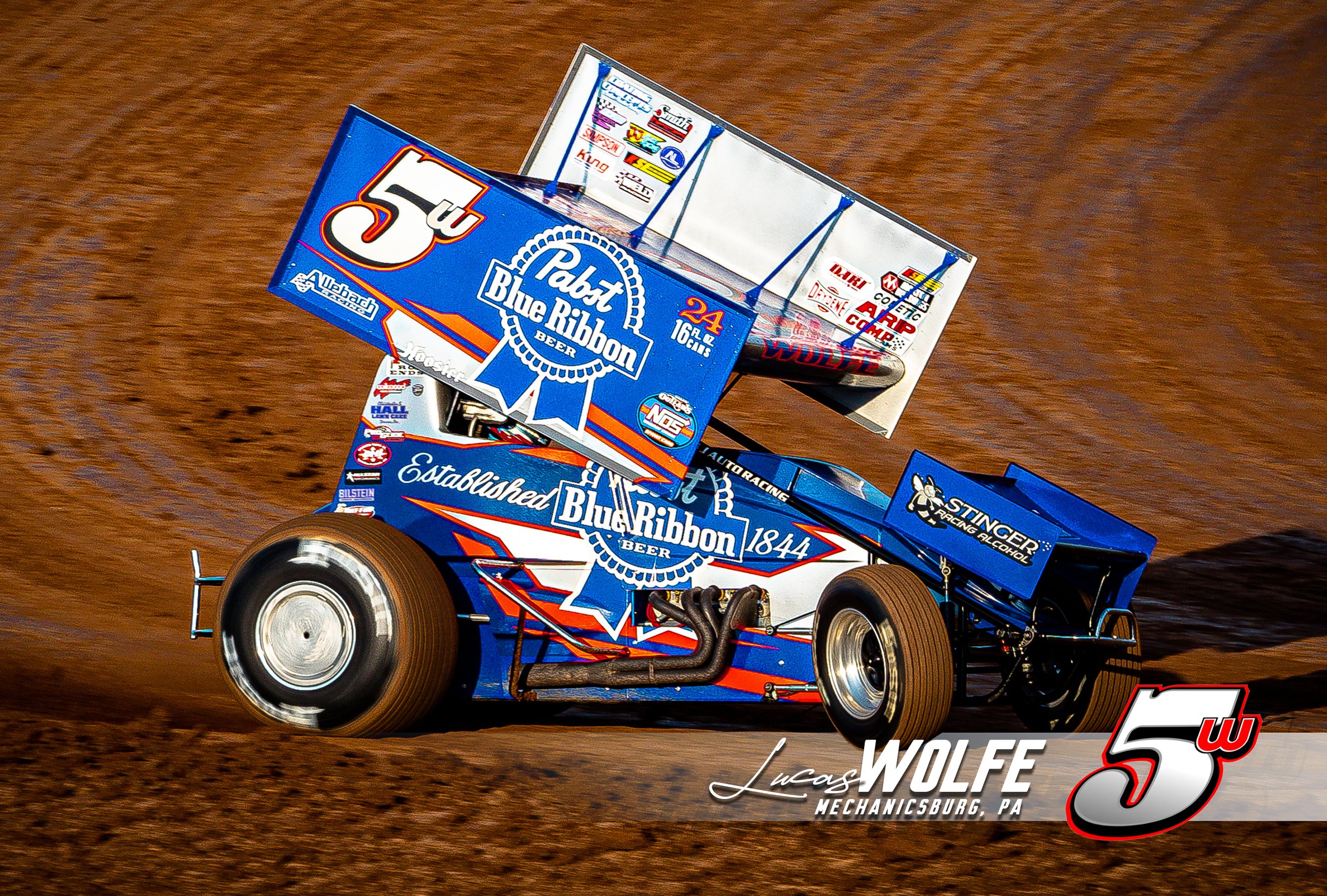 Lucas Wolfe Racing Hero CardsFront of Card.jpg