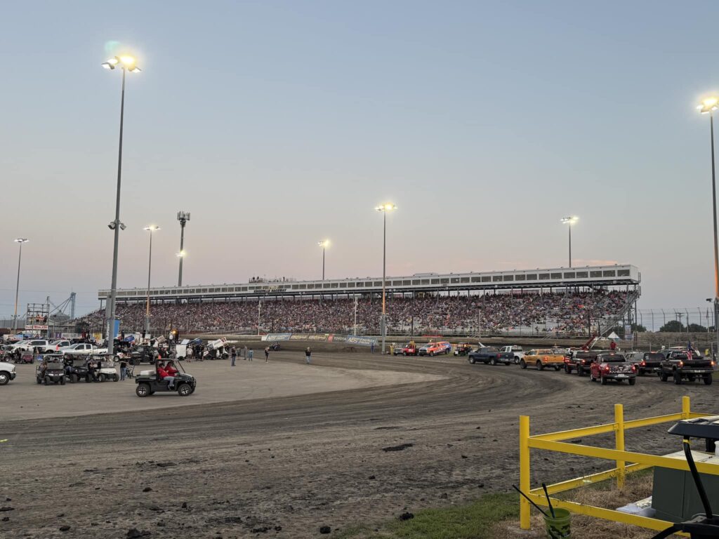 Come Saturday night, the stands will be packed, sold out and it will be so cool to see the progression of the people arriving to Nationals.